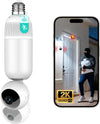 3MP Lampenkamera mit 360° & Farbnachtsicht