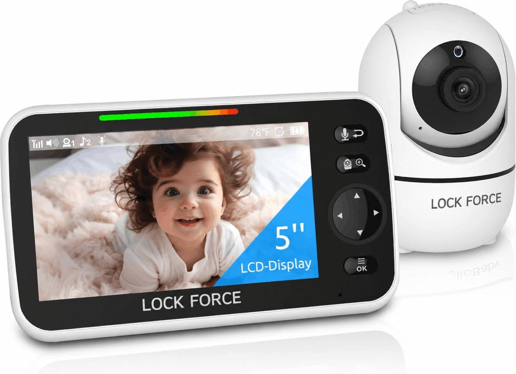 Babyphone mit 5-Zoll-Display & Kamera
