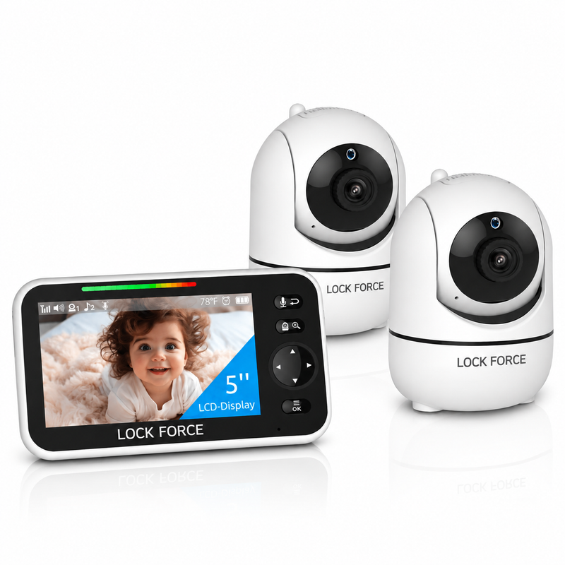 Video-Babyphone mit Nachtsicht & Gegensprechen