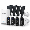 3MP 4G-Solarkamera mit 24/7 AOV-Aufzeichnung