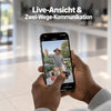 Akku-Video-Türklingel mit Livebild & Gegensprechen