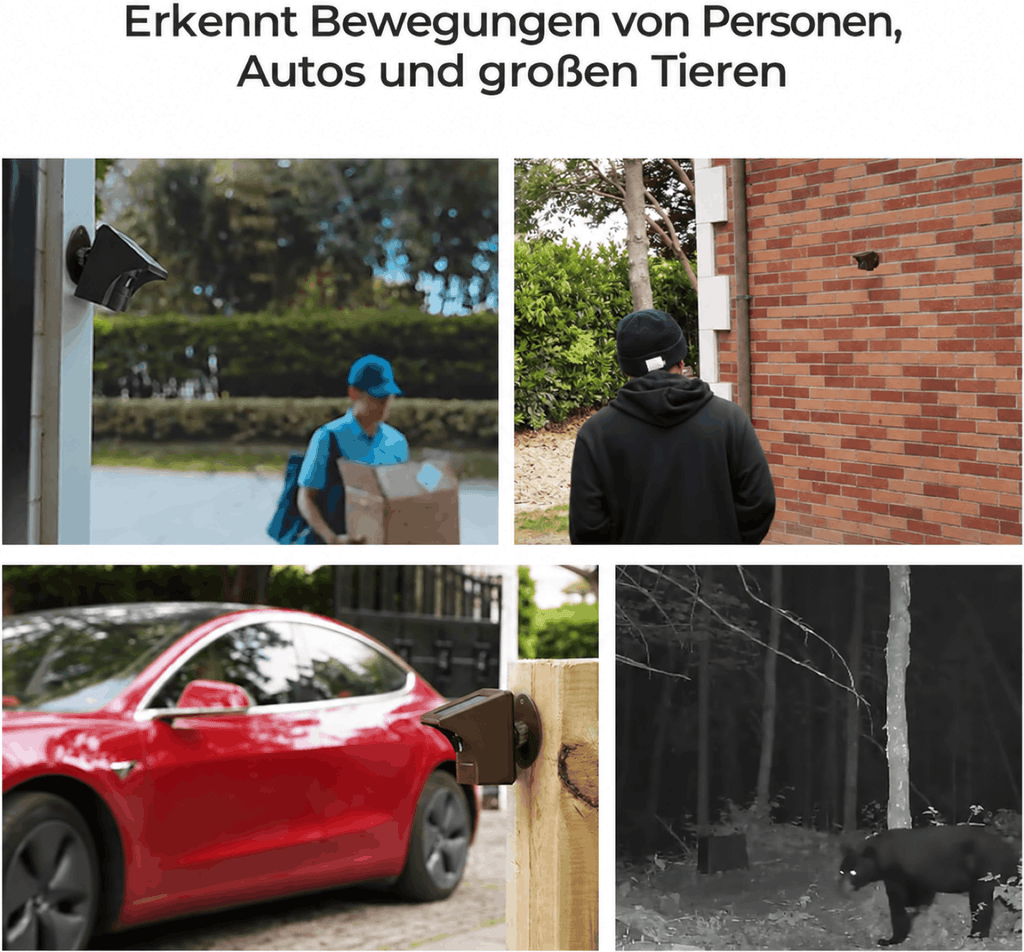 Solar Einfahrtsalarm mit Bewegungssensor