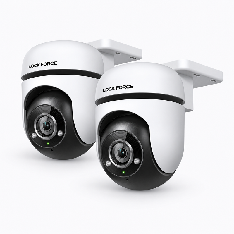 2MP WLAN-Kamera mit 360° & Farbnachtsicht