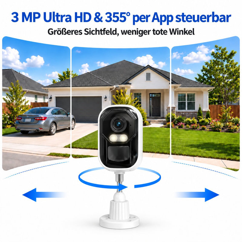 4MP WLAN-Kamera mit WiFi 6 & Farbnachtsicht