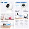 Lock Force Kamera mit Erkennung von Babyweinen, Zwei-Wege-Audio und 512 GB Cloud-Speicher