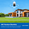 2MP WLAN-Kamera mit 360° & Farbnachtsicht