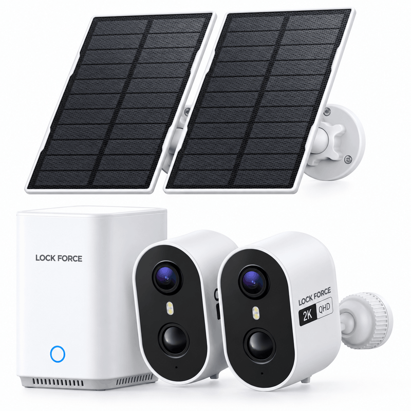 3MP 4G-Solarkamera mit 24/7 AOV-Aufzeichnung