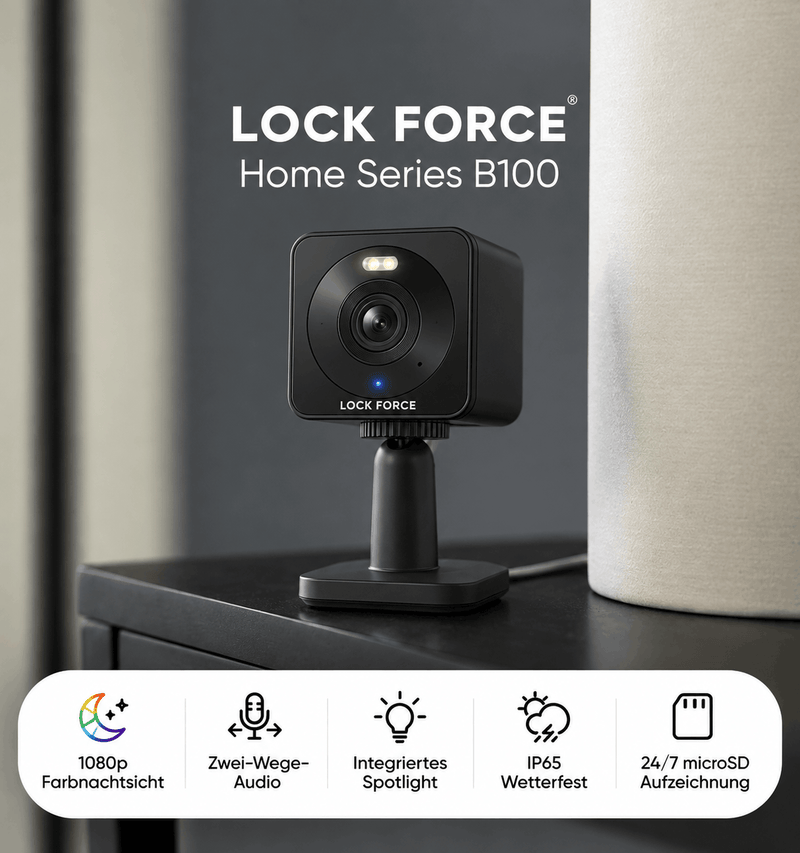 1080p WLAN-Kamera mit Auto-Tracking & Nachtsicht