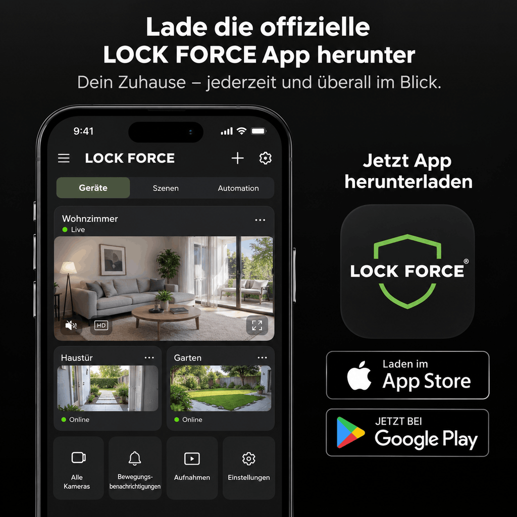 1080p WLAN Sicherheitskamera