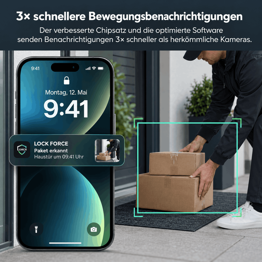 1080p WLAN Sicherheitskamera