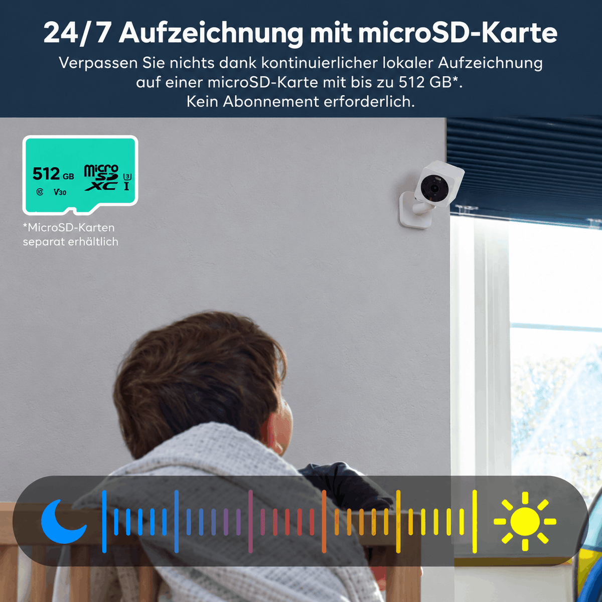 1080p WLAN Sicherheitskamera